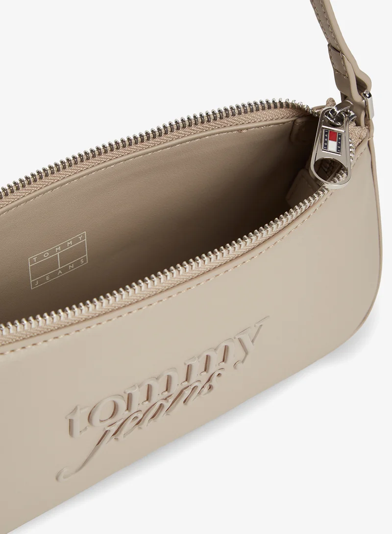 TOMMY JEANS Stone Essential Logo Shoulder Bag for Women | Best Price UAE